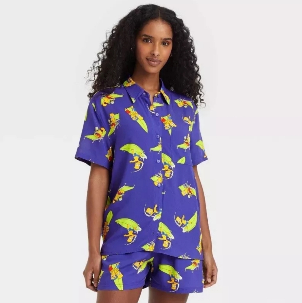 Simpsons Bart Milhouse shorts